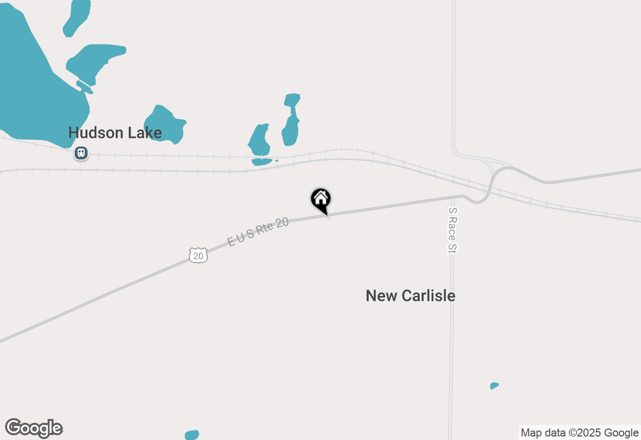 Map of 538 W Michigan Street, New Carlisle, IN 46552