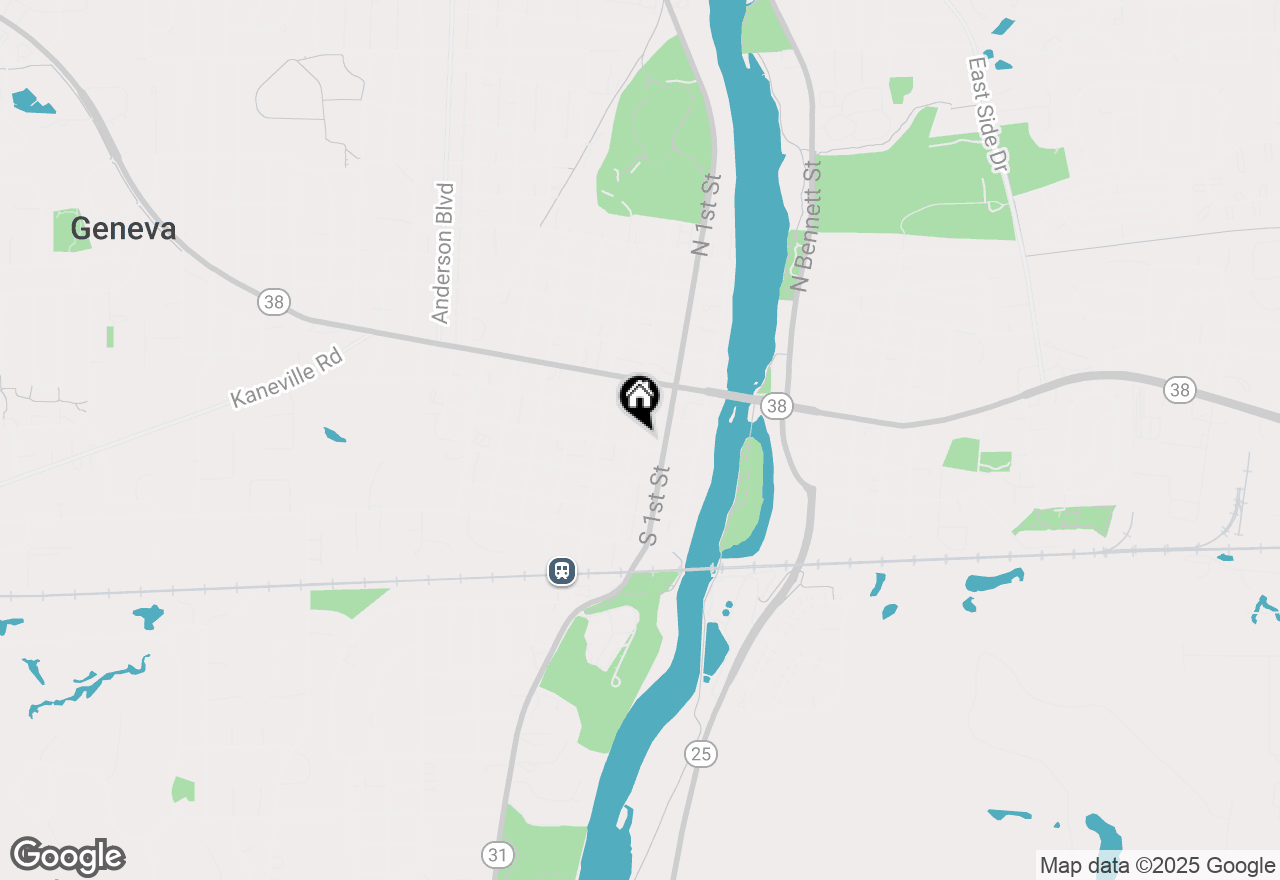 Map of 127 S 2nd Street, Geneva, IL 60134