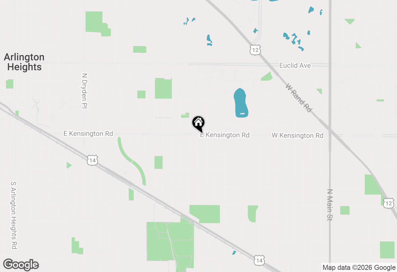 Map of 103 S Donald Avenue, Arlington Heights, IL 60004