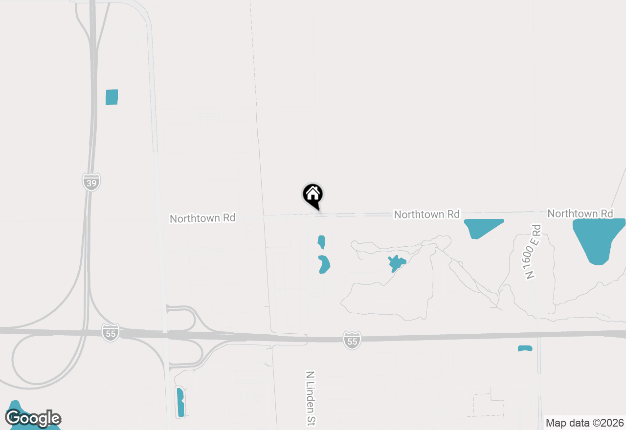 Map of 0 Se Corner Of Linden & Northtow, Normal, IL 61761
