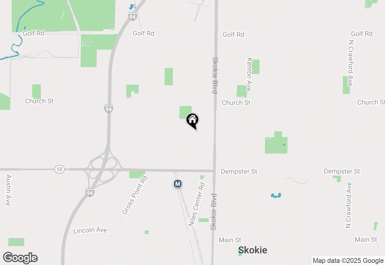 Map of 9011 Bronx Avenue, Skokie, IL 60077