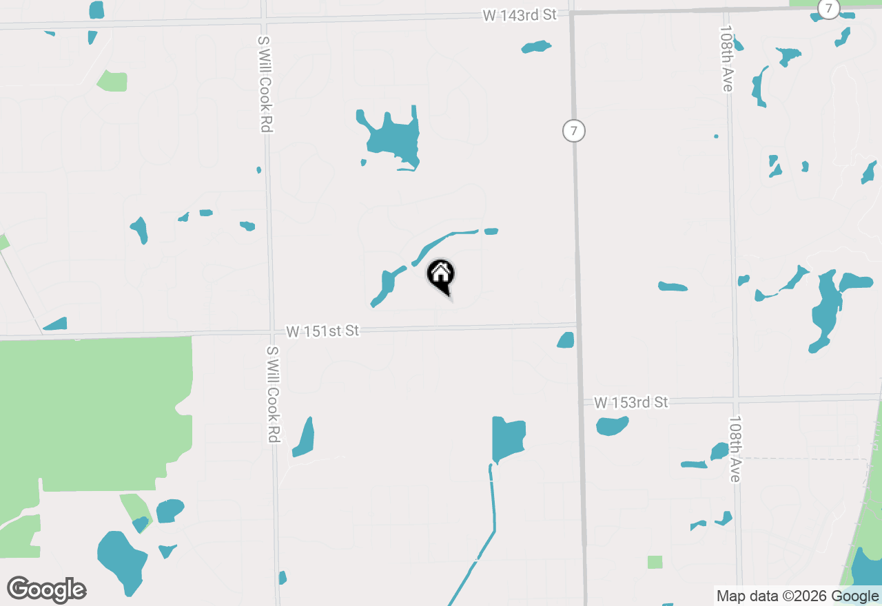 Map of 64 Silo Ridge Road South, Orland Park, IL 60467