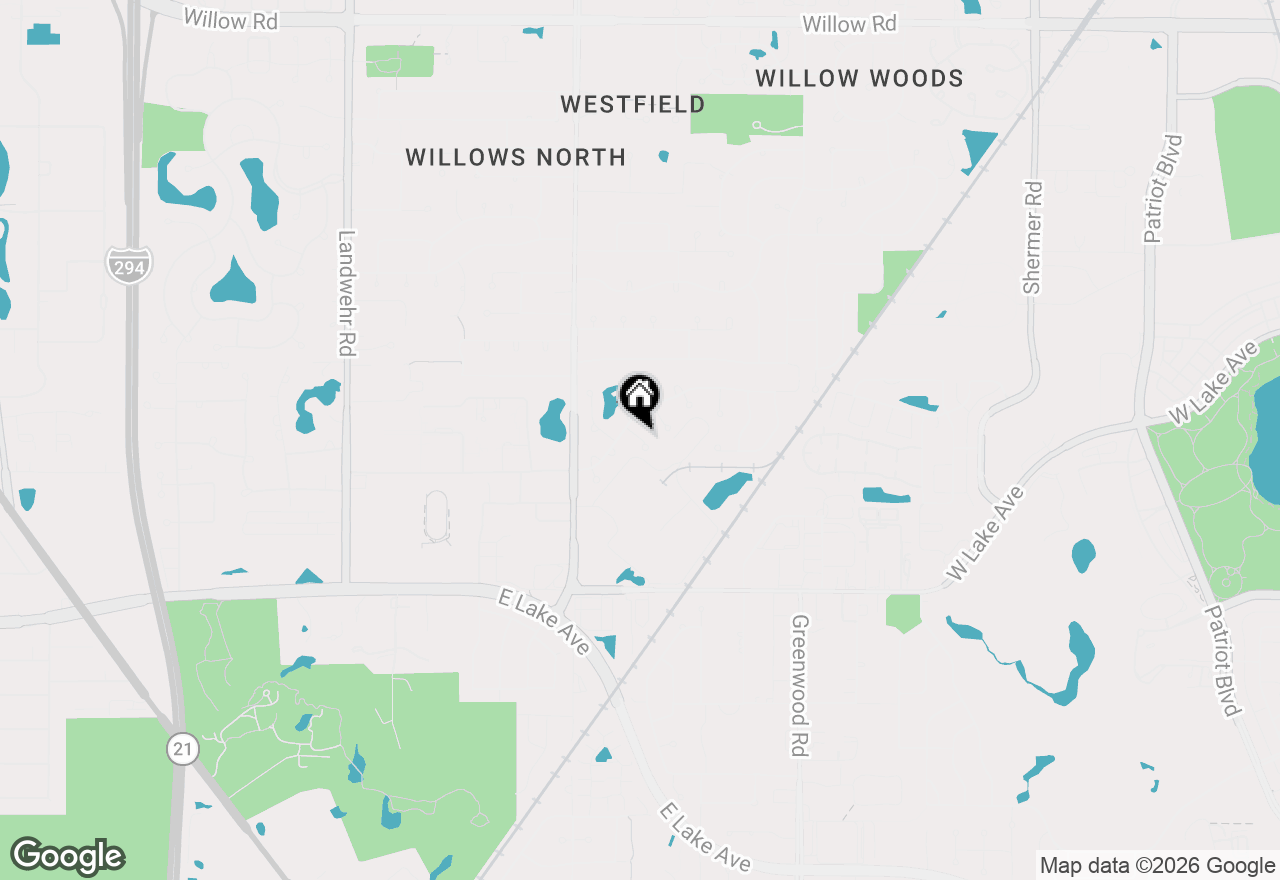 Map of 2063 Norwich Court #2063, Glenview, IL 60026