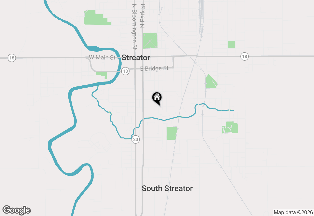 Map of 602 S Vermillion Street, Streator, IL 61364