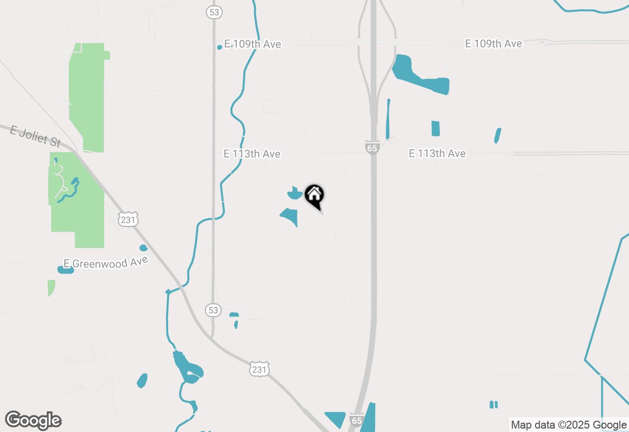 Map of 11514 Georgia Place, Crown Point, IN 46307