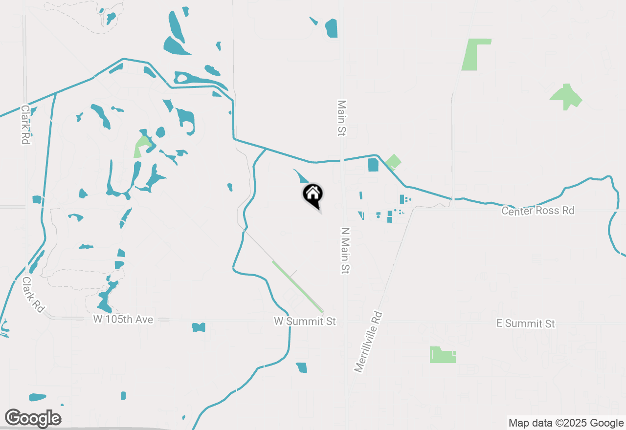 Map of 208 Cedar Street, Crown Point, IN 46307