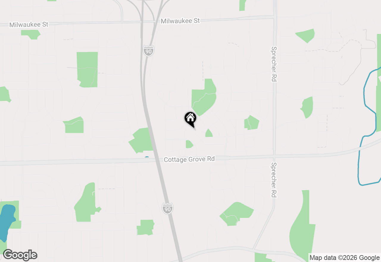 Map of 726 Orion Trail, Madison, WI 53718