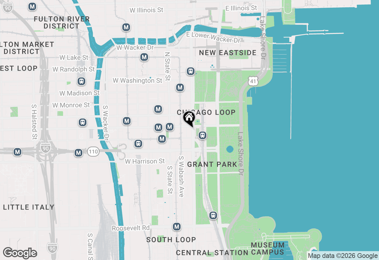 Map of 310 S Michigan Avenue #2800, Chicago, IL 60604