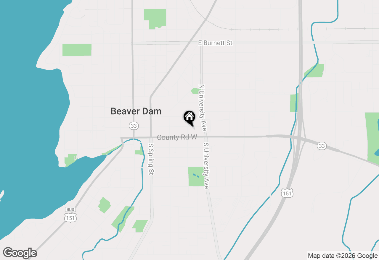 Map of 113 N Vita Avenue, Beaver Dam, WI 53916