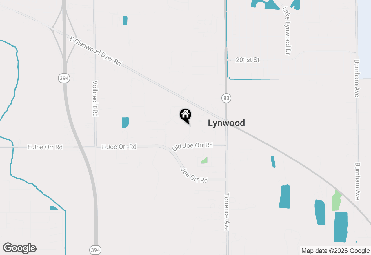 Map of 2151 Bluestem Parkway, Lynwood, IL 60411