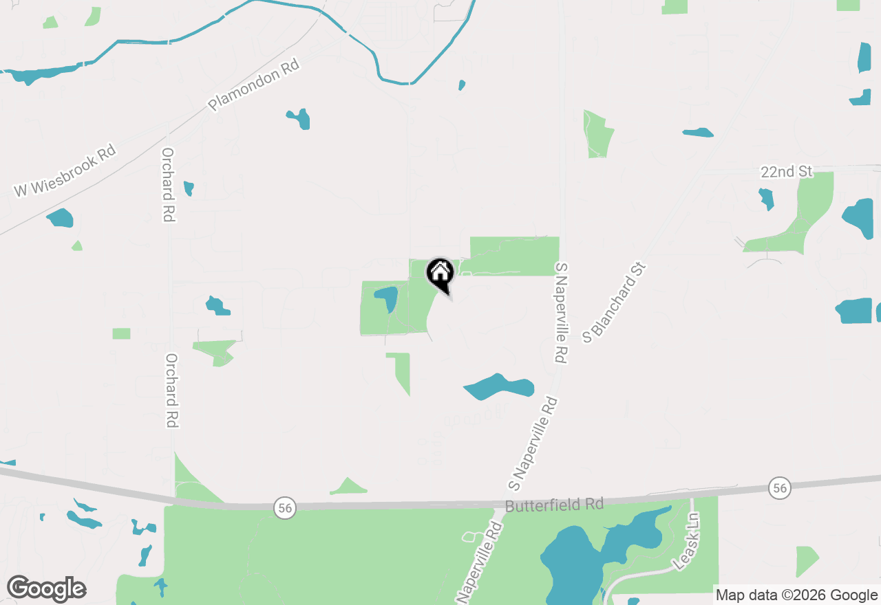 Map of 24 Winners Cup Circle, Wheaton, IL 60189