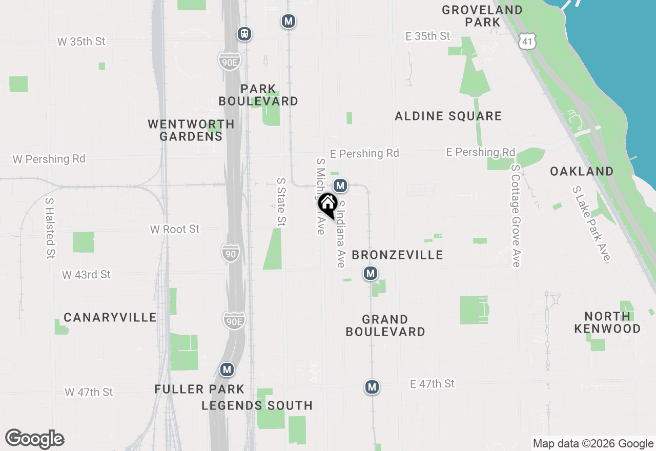 Map of 4127 S Michigan Ave., Chicago, IL 60653