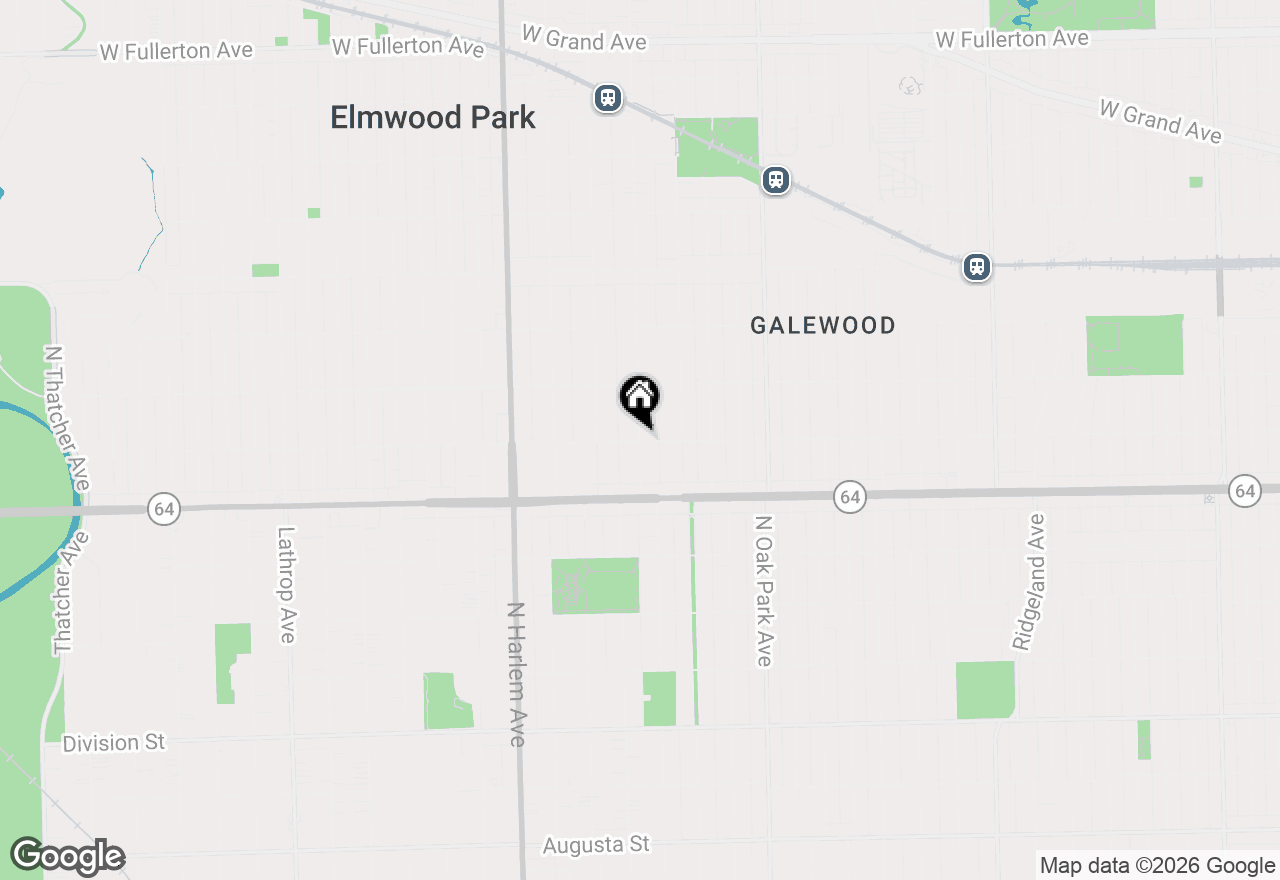 Map of 1701 N Sayre Avenue, Chicago, IL 60707