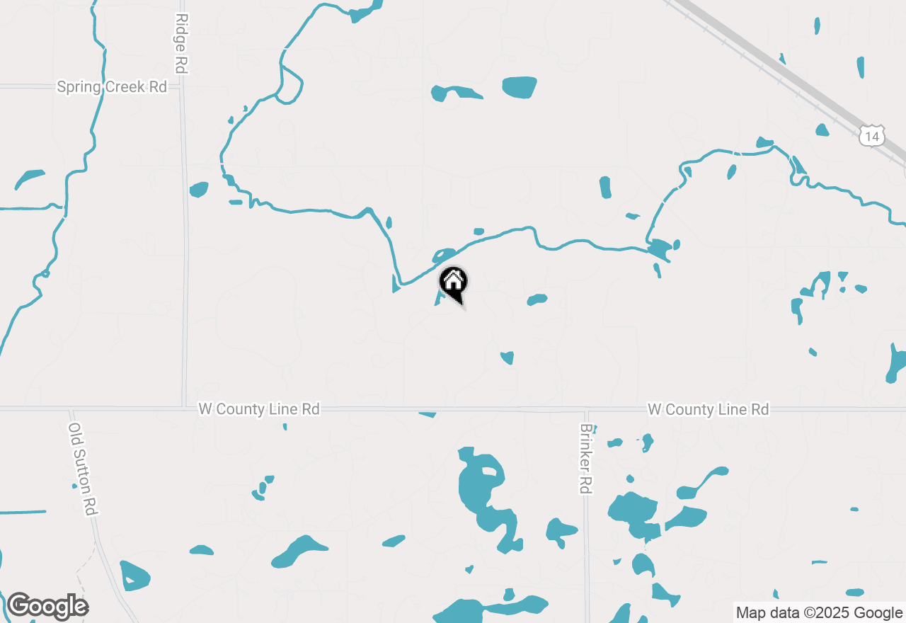 Map of LOT 0 Steeplechase Road, Barrington Hills, IL 60010