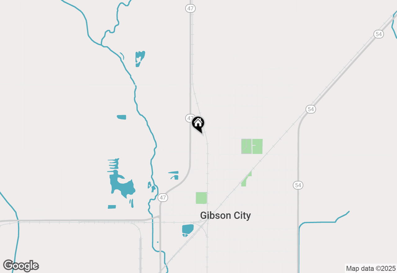 Map of 704 Falcon Drive, Gibson City, IL 60936