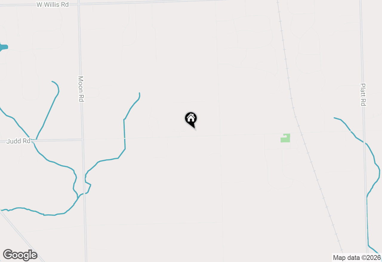 Map of 672 Meadow Hill Road, Saline, MI 48176