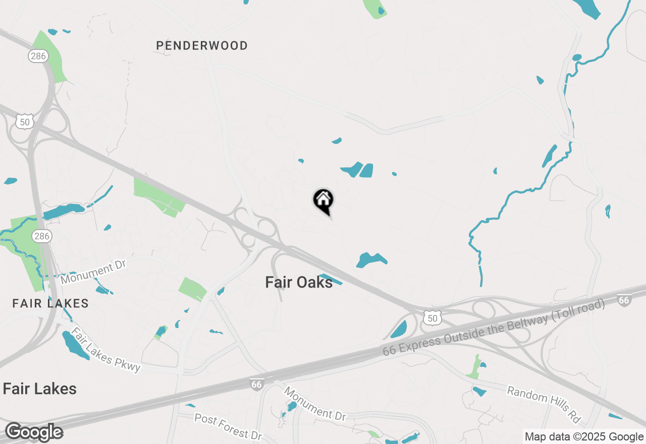 Map of 3901 Clares Court, Fairfax, VA 22033