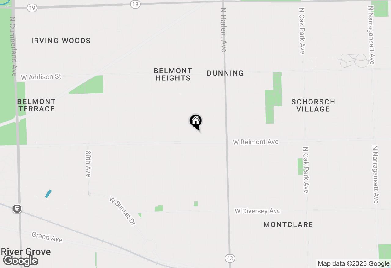 Map of 3229 N Oketo Avenue, Chicago, IL 60634