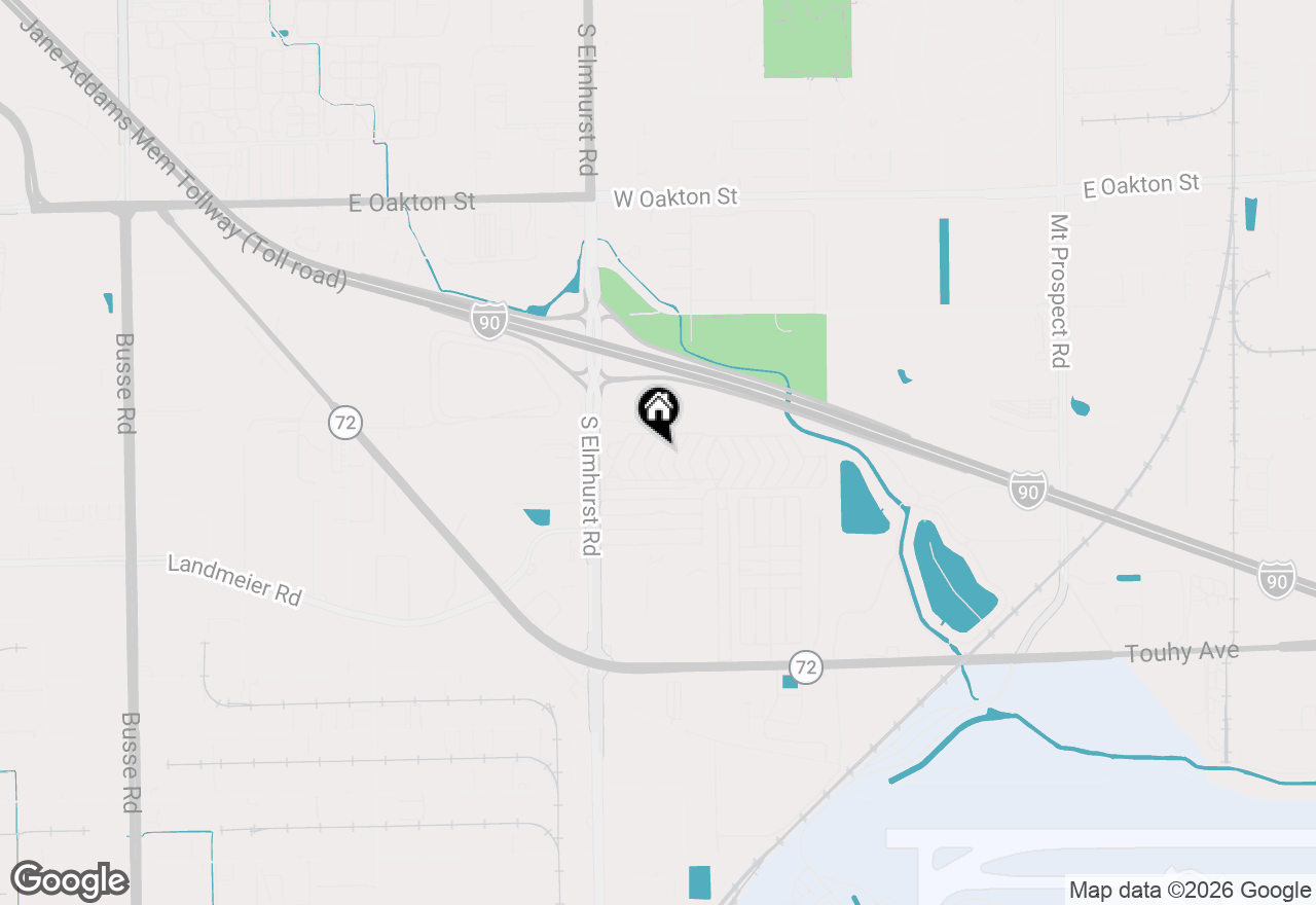 Map of 7500 Elmhurst Road #405, Des Plaines, IL 60018