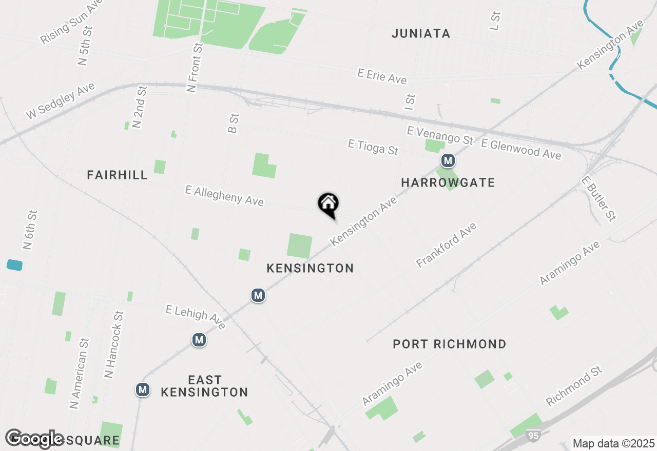 Map of 3141 Custer Street, Philadelphia, PA 19134