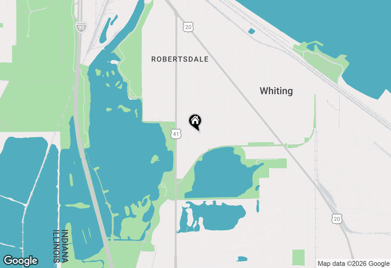 Map of 2111 Stanton Avenue, Whiting, IN 46394