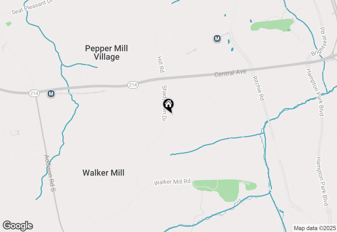 Map of 403 Millwoof Drive, Capitol Heights, MD 20743