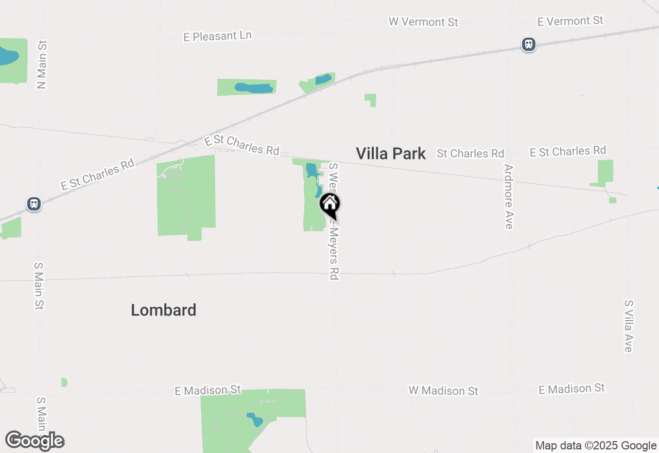 Map of 126 Westmore Meyers Road, Lombard, IL 60148
