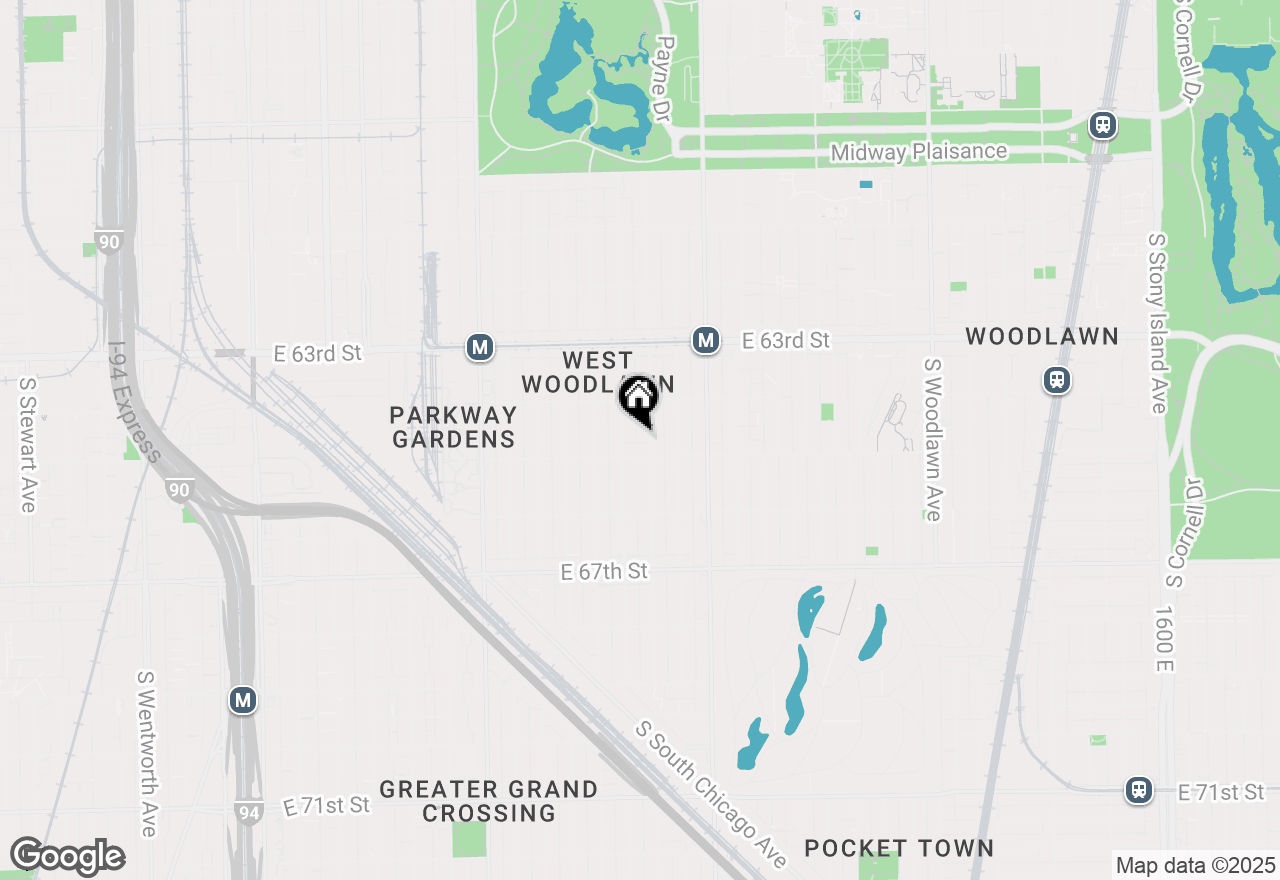 Map of 6444 S Langley Avenue, Chicago, IL 60637