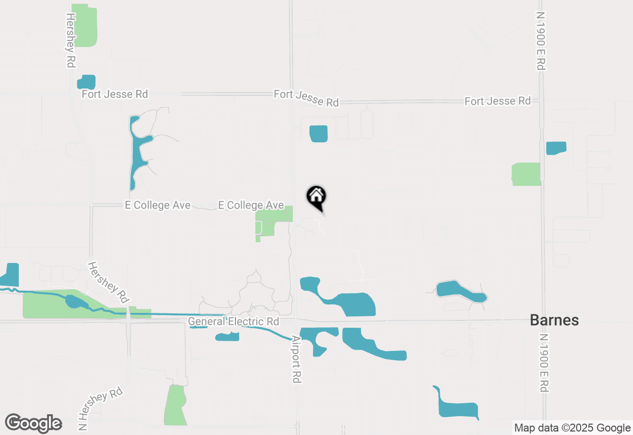 Map of 19 Alder Court #19, Bloomington, IL 61704