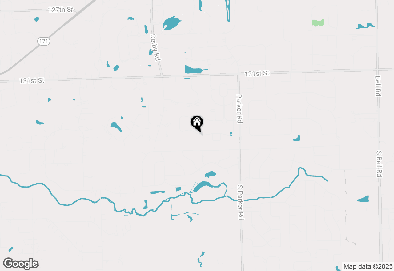 Map of 13857 Anne Drive, Lemont, IL 60439