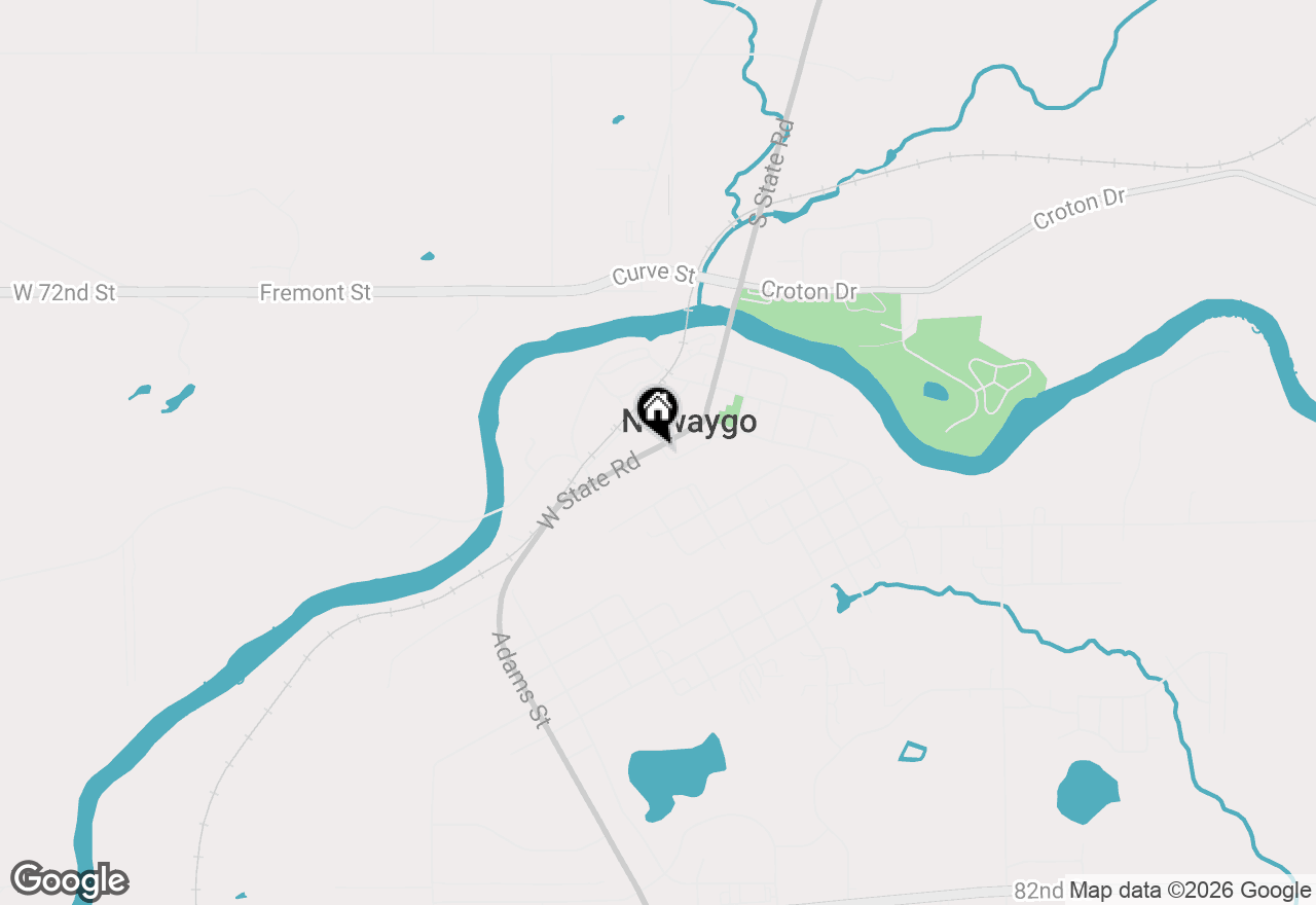 Map of 86 W State Road, Newaygo, MI 49337