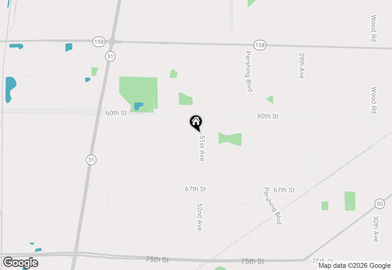 Map of 5120 62nd St, Kenosha, WI 53142