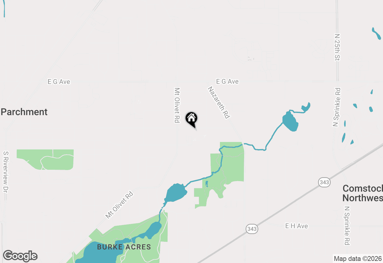 Map of 2910 Parchmount Avenue, Kalamazoo, MI 49004