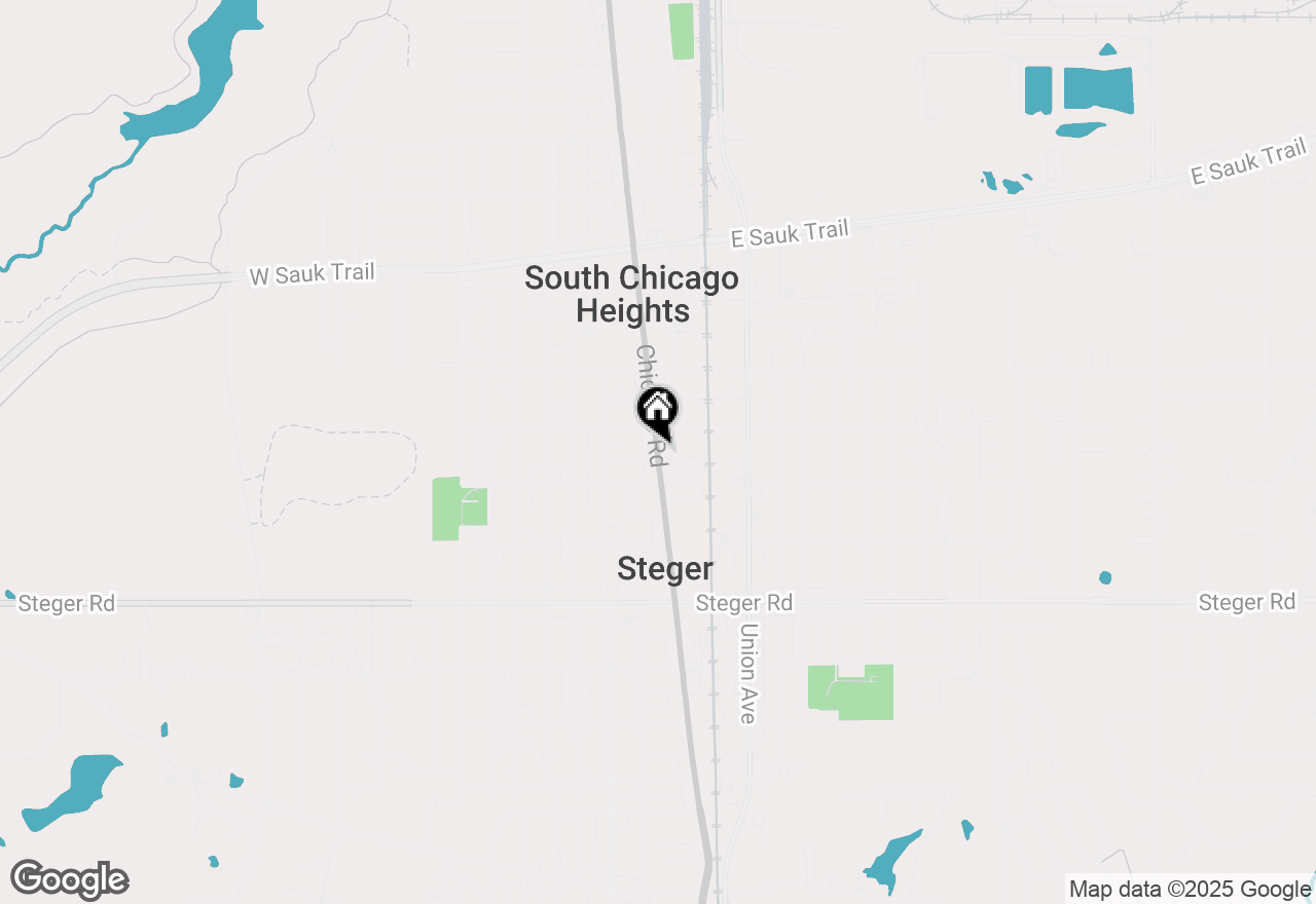 Map of 3117 Chicago Road, Steger, IL 60475