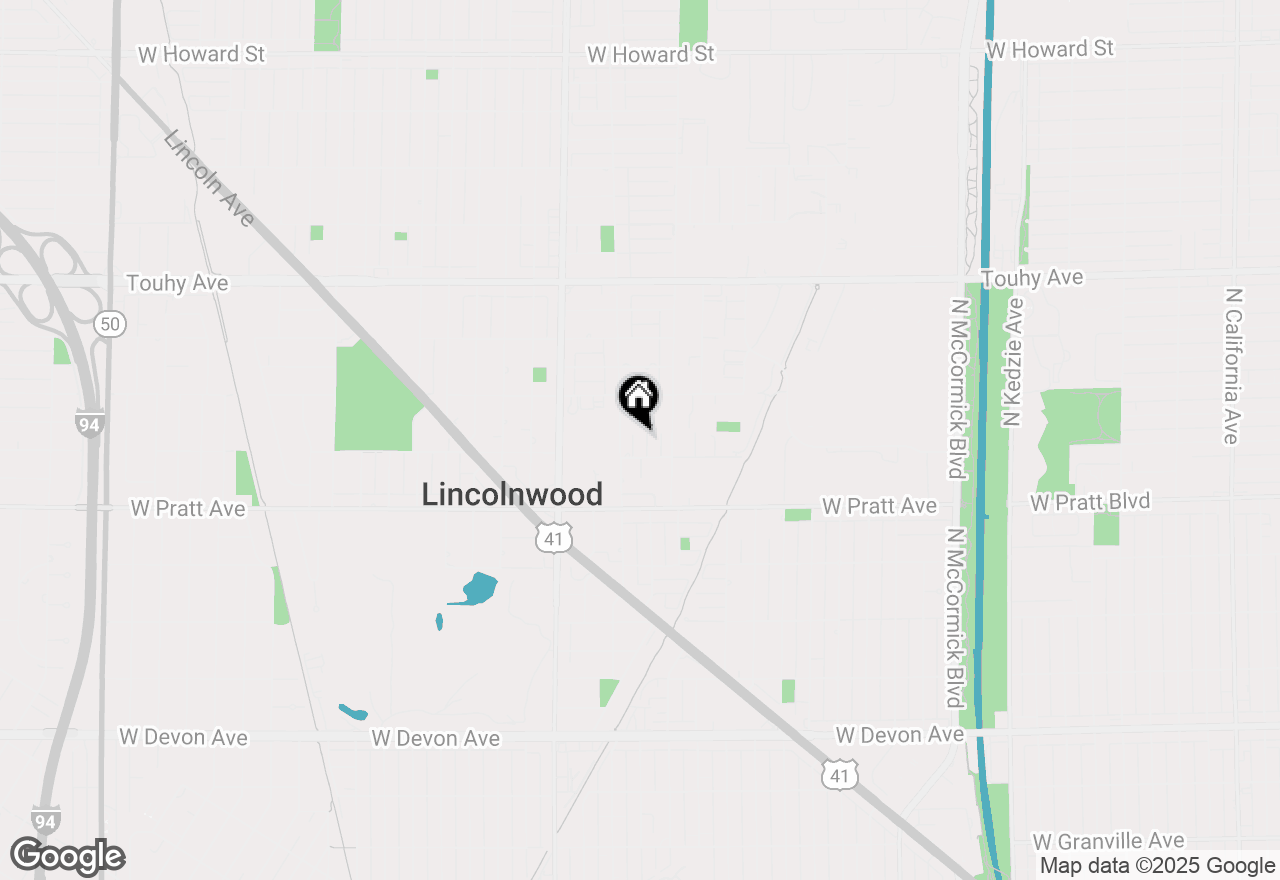 Map of 6920 N Avers Avenue, Lincolnwood, IL 60712