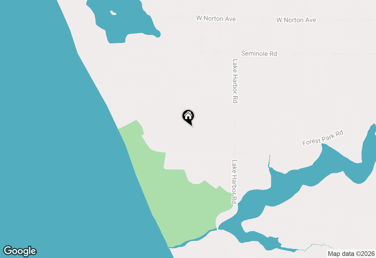 Map of 2097 Geneva Lane, Norton Shores, MI 49441