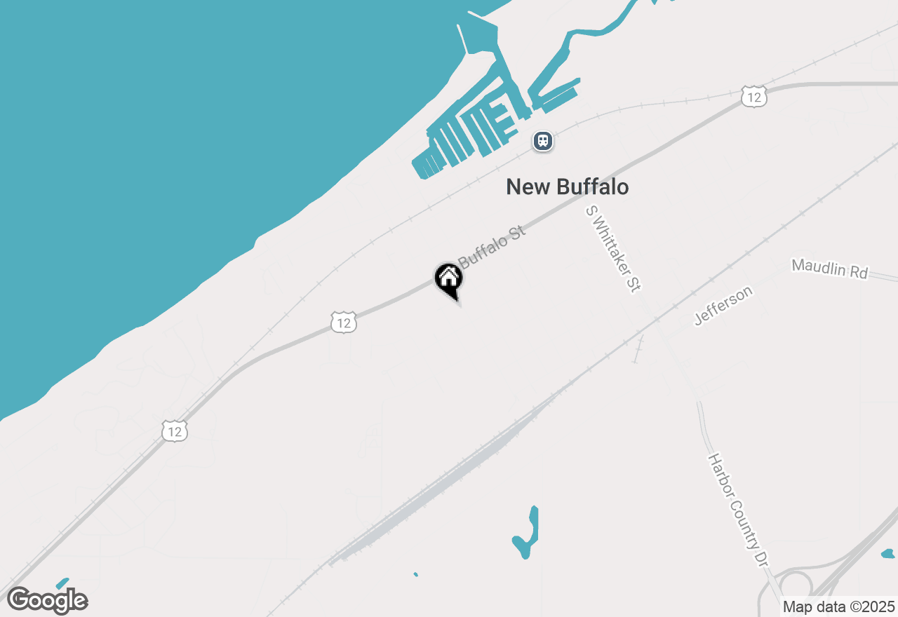 Map of 819 W Michigan Street, New Buffalo, MI 49117