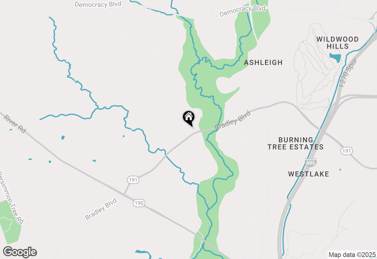 Map of 9305 Kentsdale Drive, Potomac, MD 20854
