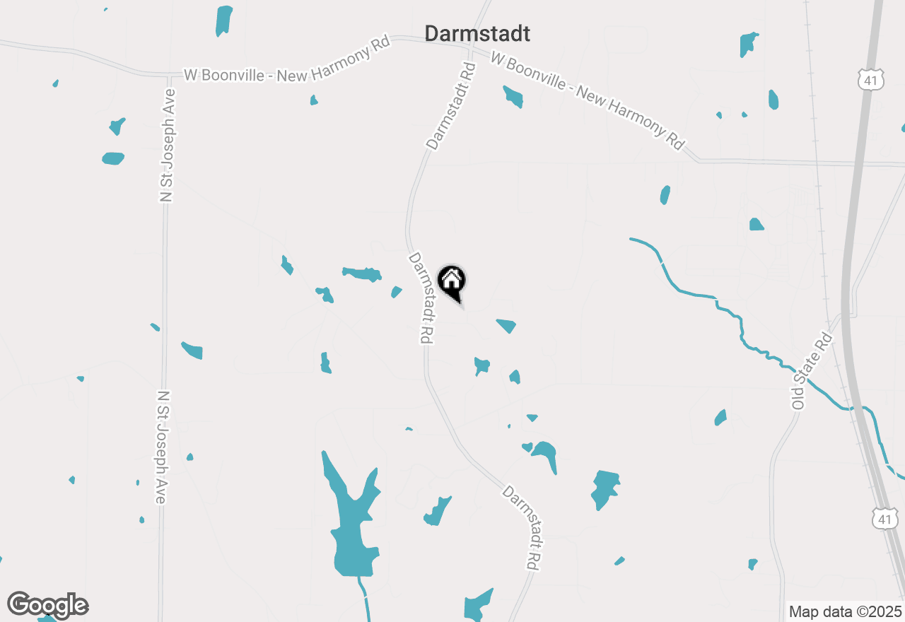 Map of 11825 Darmstadt Road, Evansville, IN 47725