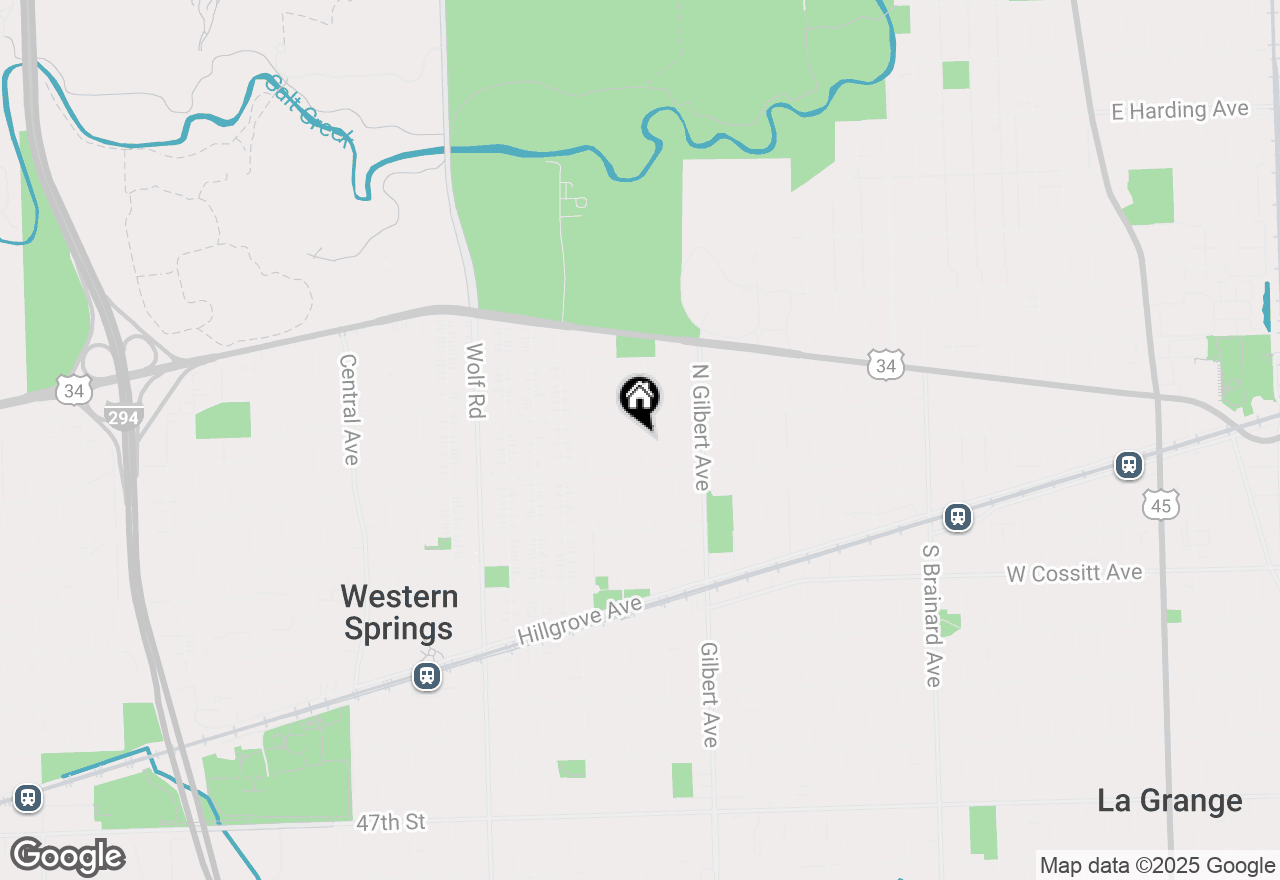 Map of 4036 Linden Avenue, Western Springs, IL 60558