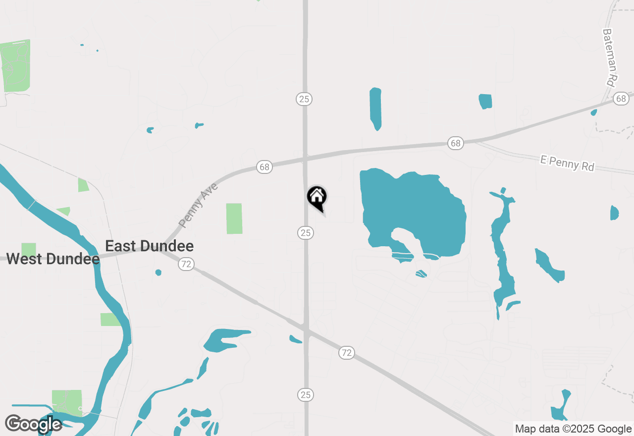 Map of 174 Dunbar Lane, East Dundee, IL 60118