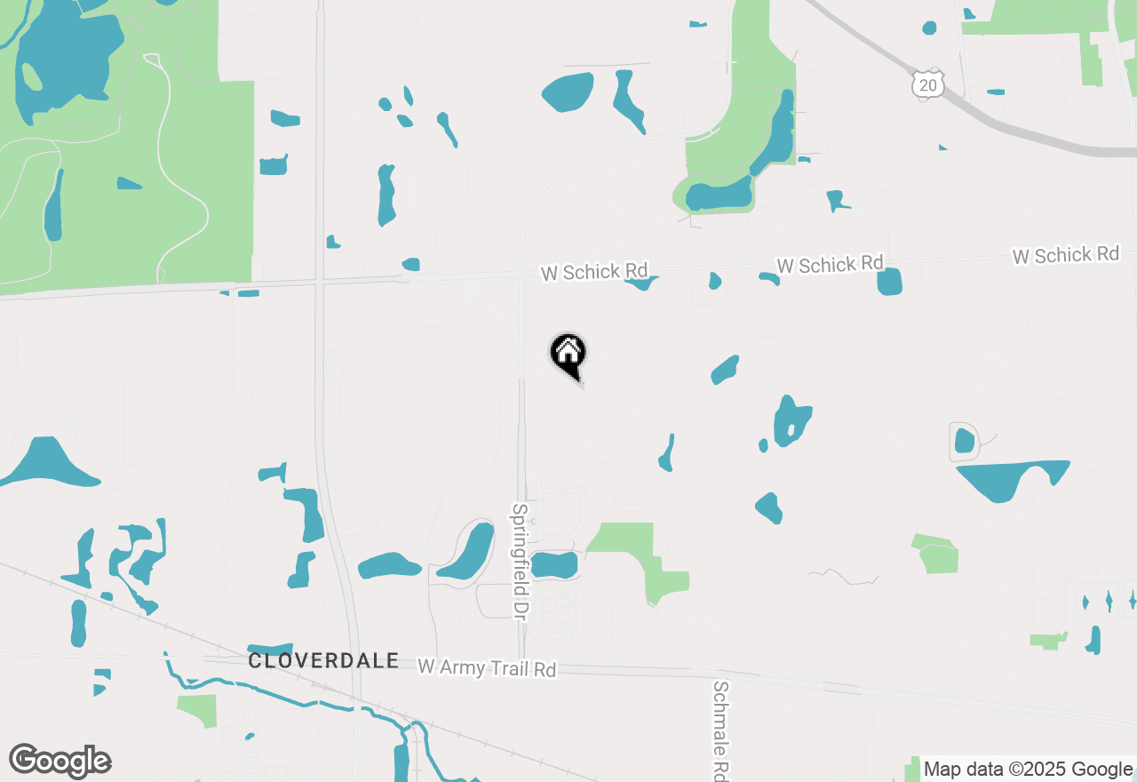 Map of 190 Ashfield Court, Bloomingdale, IL 60108