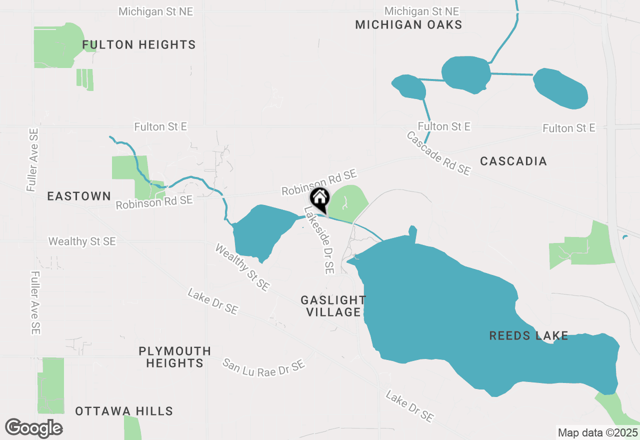 Map of 310 Lakeside Drive Se, East Grand Rapids, MI 49506