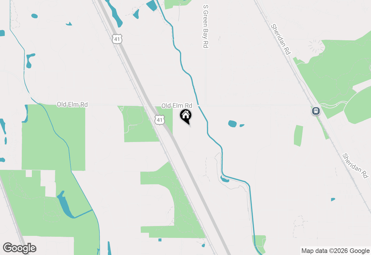 Map of 3464 Old Mill Road, Highland Park, IL 60035