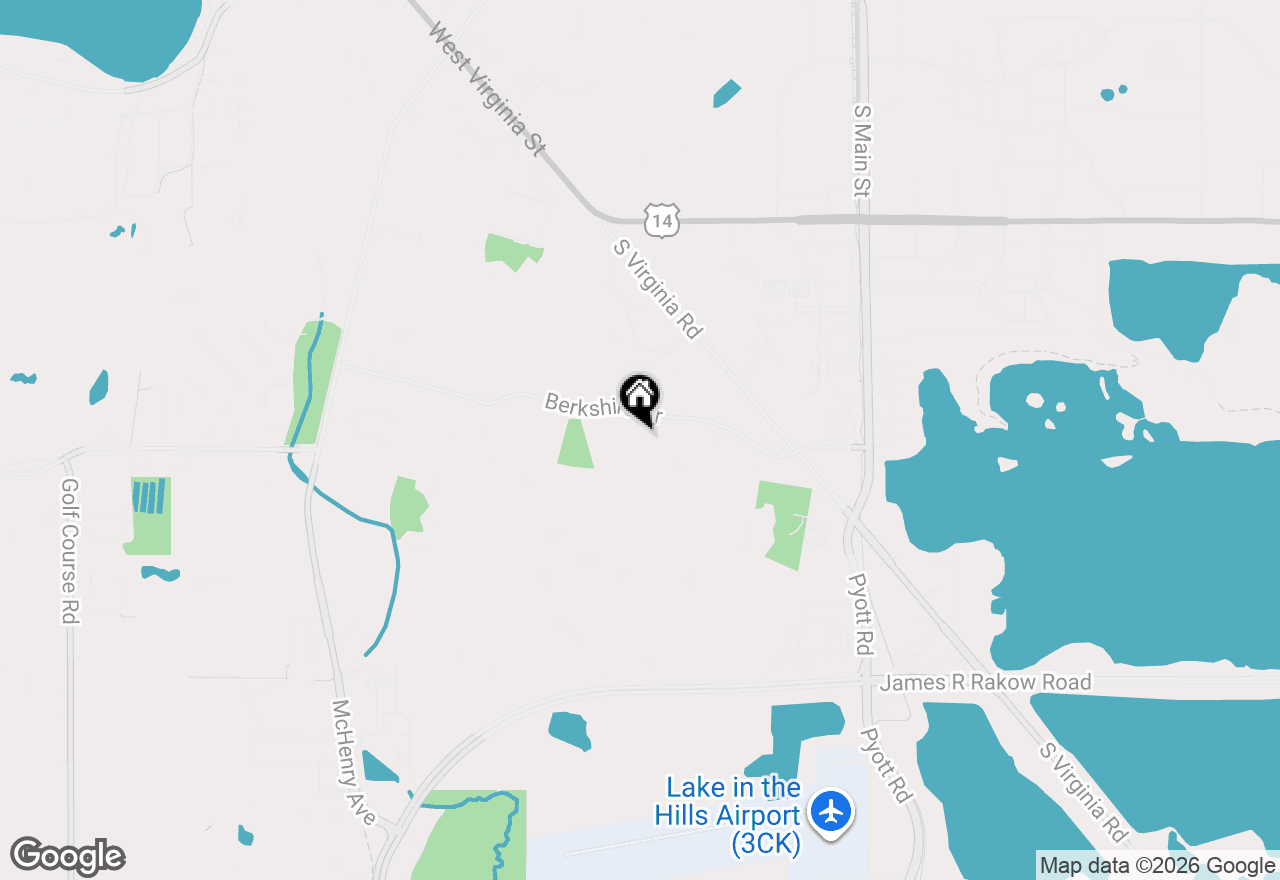 Map of 777 Dover Court, Crystal Lake, IL 60014