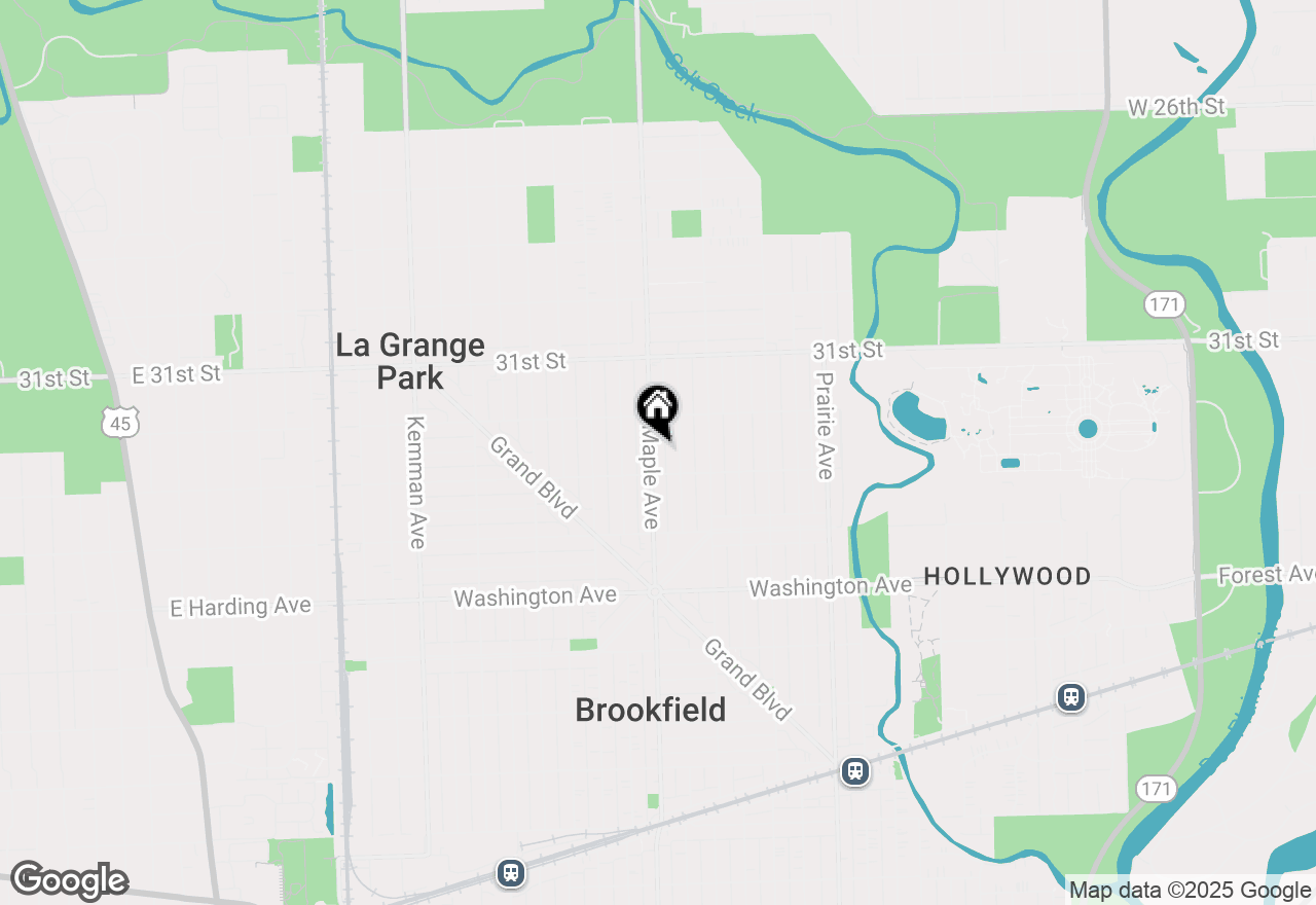 Map of 3229 Maple Avenue, Brookfield, IL 60513