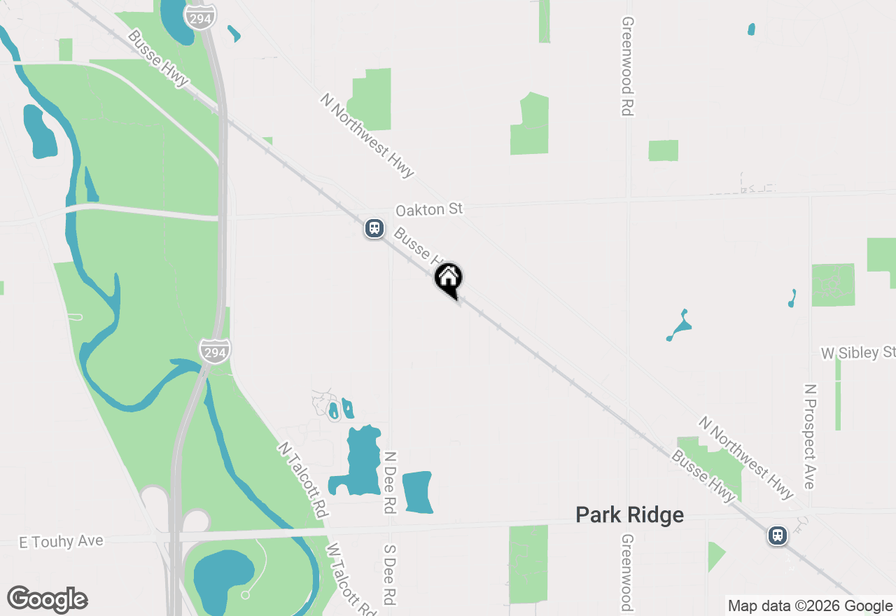 Map of 720 N Broadway Avenue, Park Ridge, IL 60068