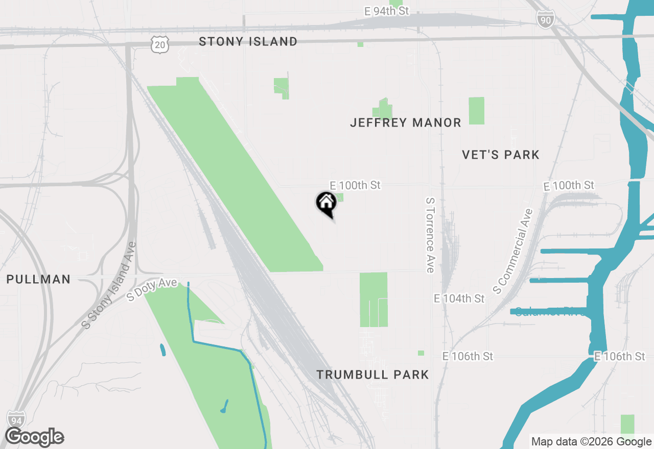Map of 10118 S Luella Avenue, Chicago, IL 60617