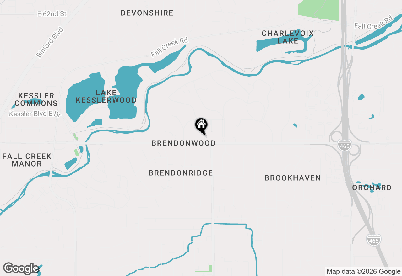 Map of 5920 E 56th Street, Indianapolis, IN 46226