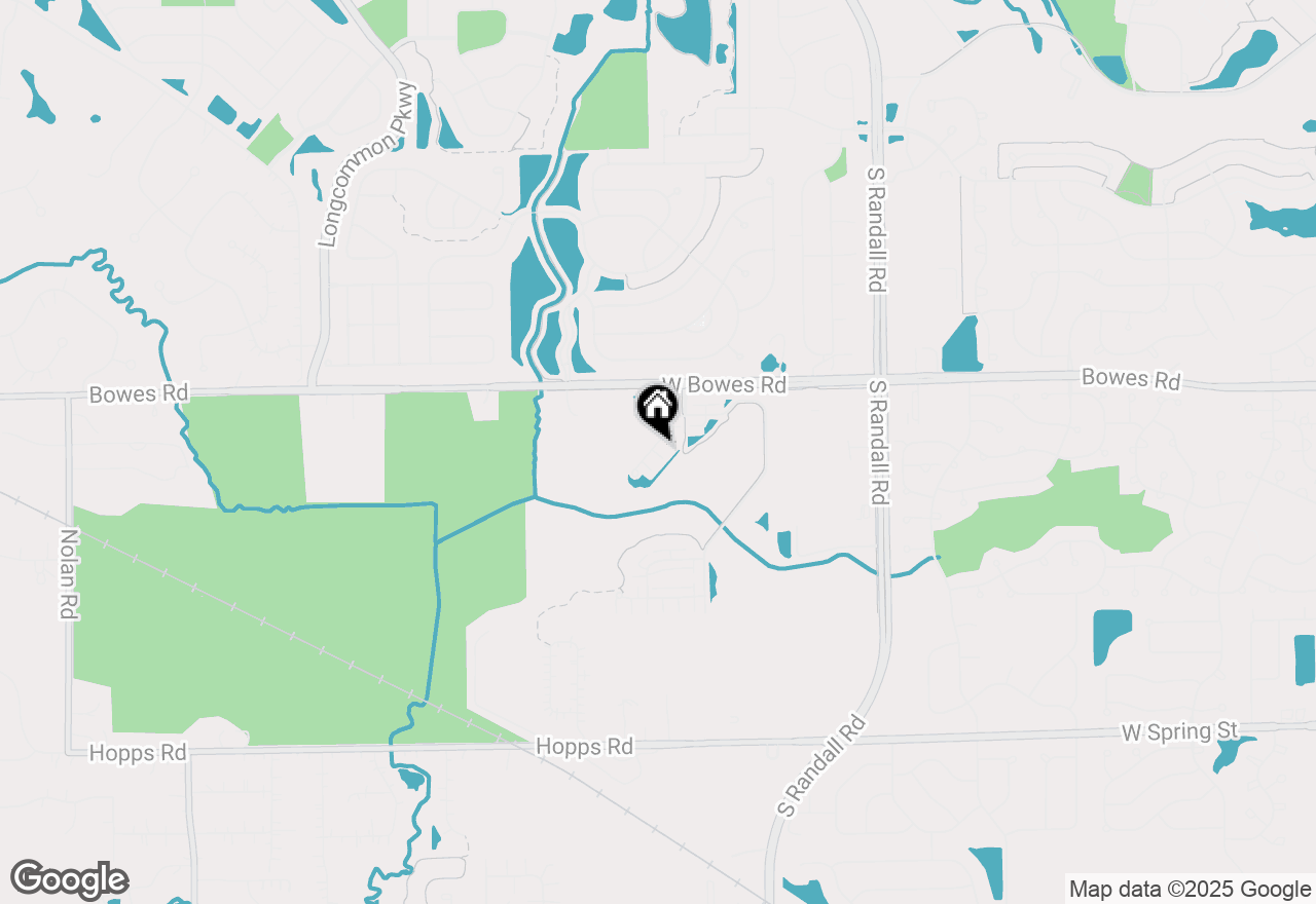 Map of 1043 Crane Pointe Road, Elgin, IL 60124